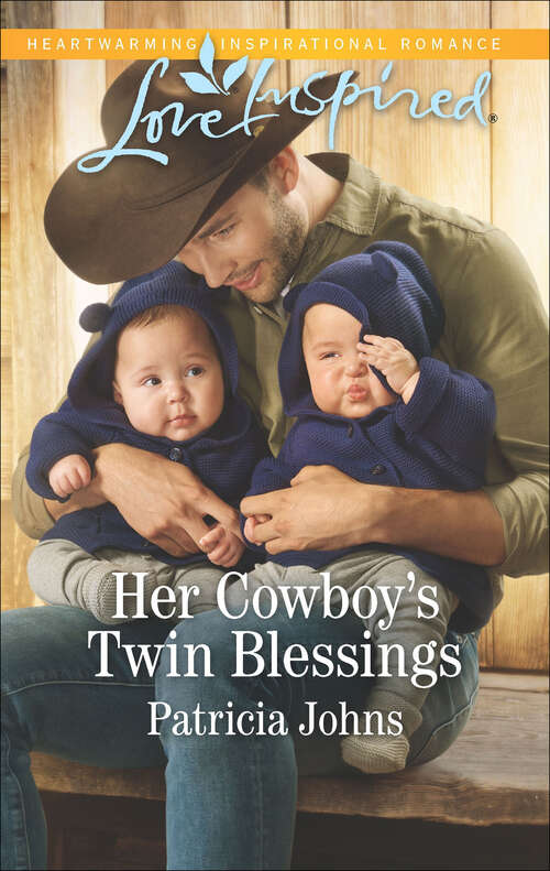 Book cover of Her Cowboy's Twin Blessings (Original) (Montana Twins #1)