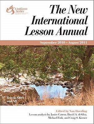 Book cover of New International Lesson Annual 2010-11