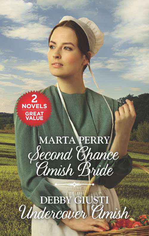 Book cover of Second Chance Amish Bride and Undercover Amish: Second Chance Amish Bride\Undercover Amish