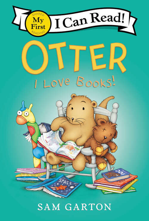 Book cover of Otter: I Love Books! (My First I Can Read)