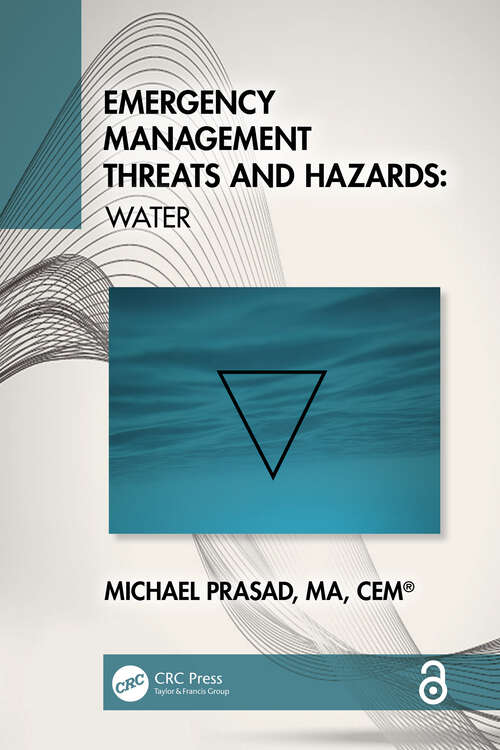 Book cover of Emergency Management Threats and Hazards: Water (1)
