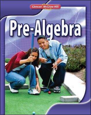 Book cover of Pre-Algebra