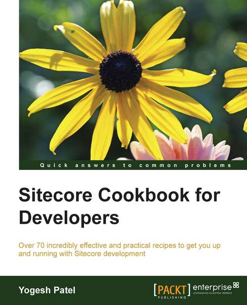 Book cover of Sitecore Cookbook for Developers