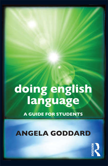 Book cover of Doing English Language: A Guide for Students (Doing... Series)
