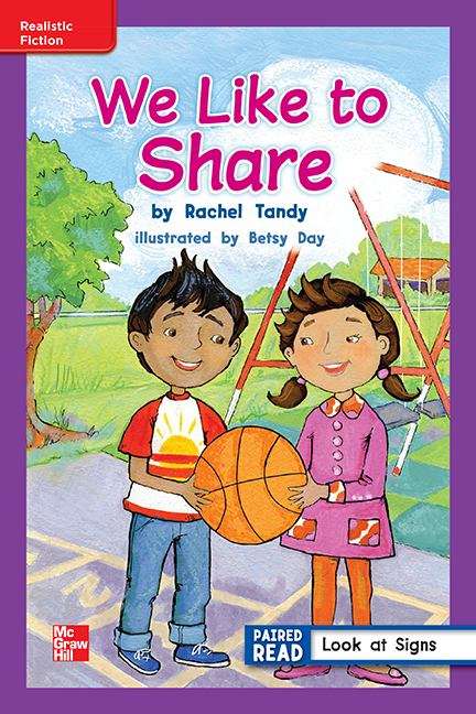 Book cover of We Like to Share [ELL Level, Grade 1]