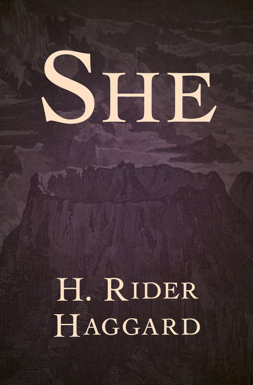 Book cover of She: Large Print (Digital Original) (Ayesha)