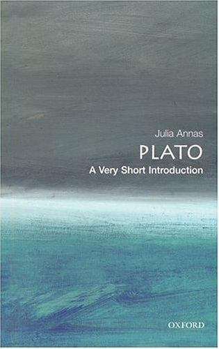 Book cover of Plato: A Very Short Introduction