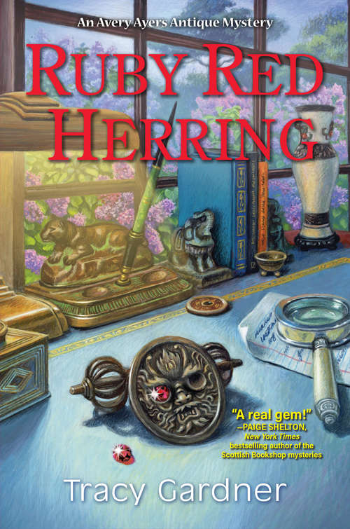 Book cover of Ruby Red Herring: An Avery Ayers Antique Mystery (An Avery Ayers Antique Mystery)