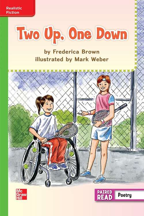Book cover of Two Up, One Down [Beyond Level, Grade 3]