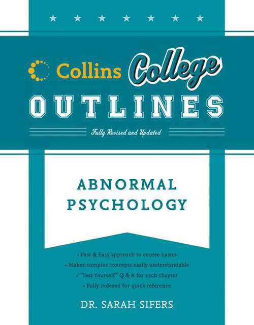 Book cover of Abnormal Psychology