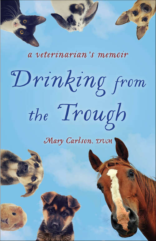 Book cover of Drinking from the Trough: A Veterinarian's Memoir