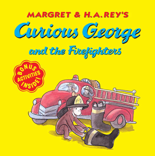 Book cover of Curious George and the Firefighters (Read-aloud)