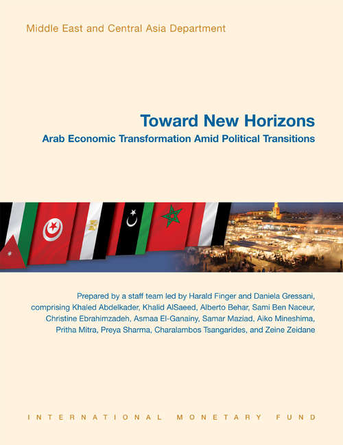 Book cover of Toward New Horizons: Arab Economic Transformation Amid Political Transitions