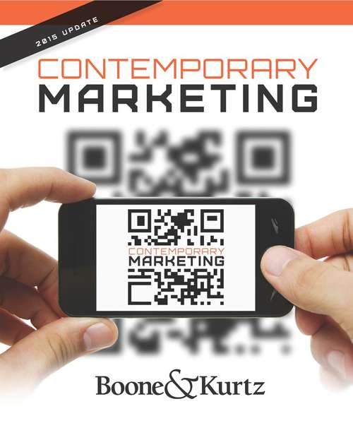 Book cover of Boone & Kurtz: Contemporary Marketing (2015 Updated Edition)
