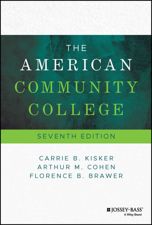 Book cover of The American Community College (7)