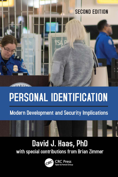 Book cover of Personal Identification: Modern Development and Security Implications (2)
