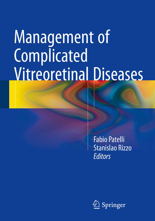 Book cover of Management of Complicated Vitreoretinal Diseases