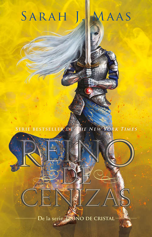Book cover of Reino de cenizas (Trono de Cristal: Volumen 7)
