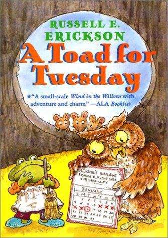 Book cover of A Toad for Tuesday