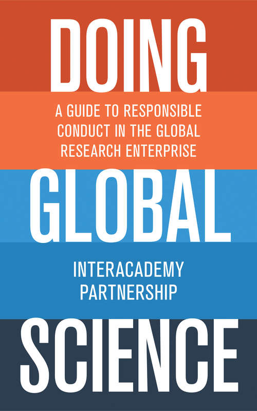 Book cover of Doing Global Science