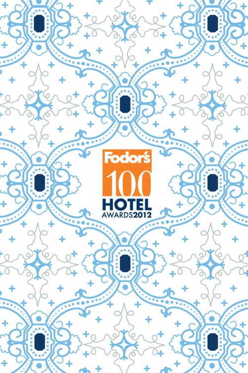 Book cover of Fodor's 100 Hotel Awards 2012