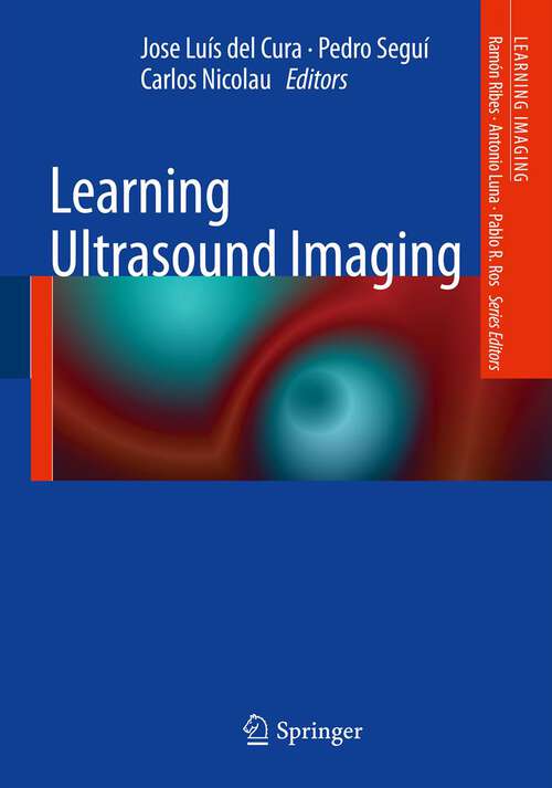 Book cover of Learning Ultrasound Imaging