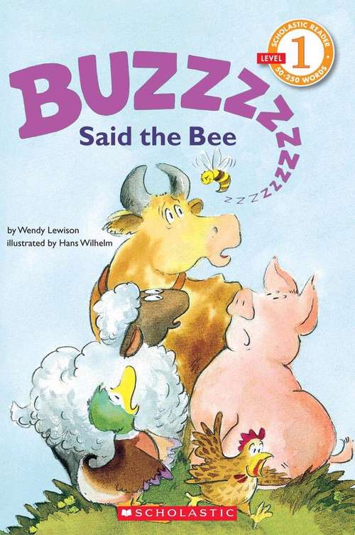 Book cover of Buzz Said The Bee (Level #1)