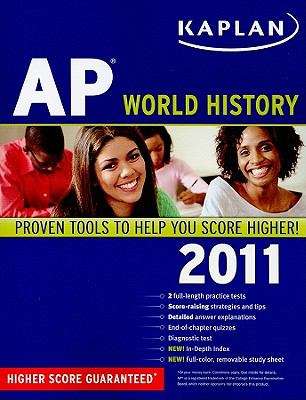 Book cover of Kaplan AP World History 2011