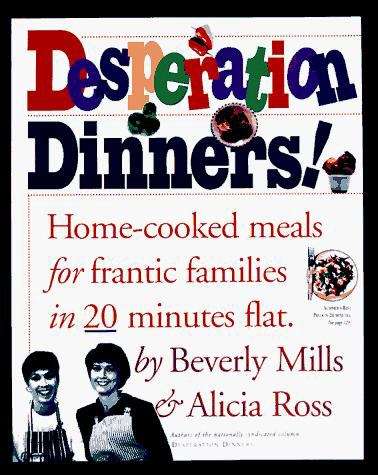 Book cover of Desperation Dinners