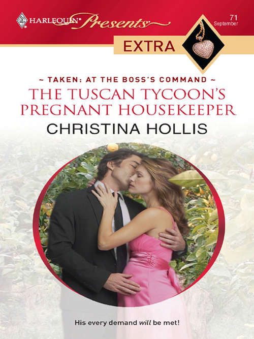 Book cover of The Tuscan Tycoon's Pregnant Housekeeper