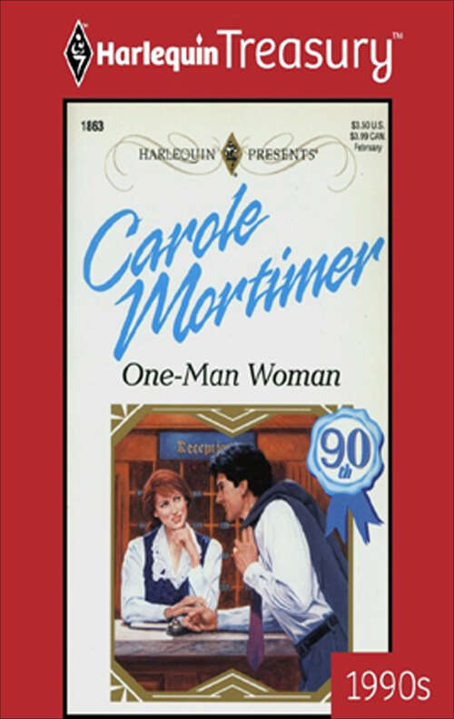 Book cover of One-Man Woman