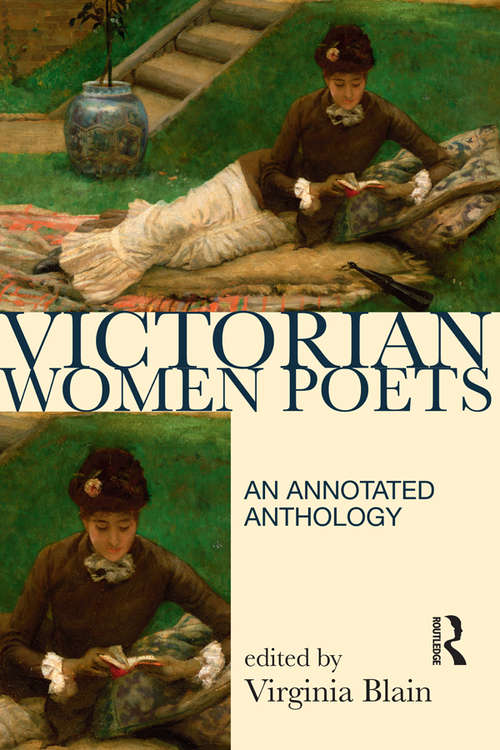 Book cover of Victorian Women Poets: An Annotated Anthology