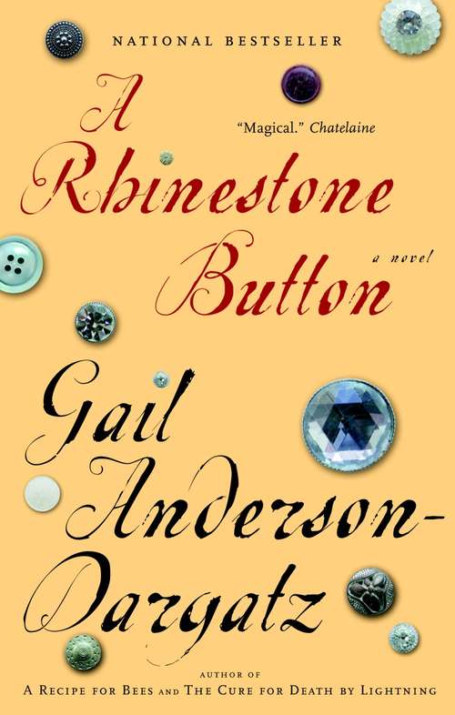 Book cover of A Rhinestone Button