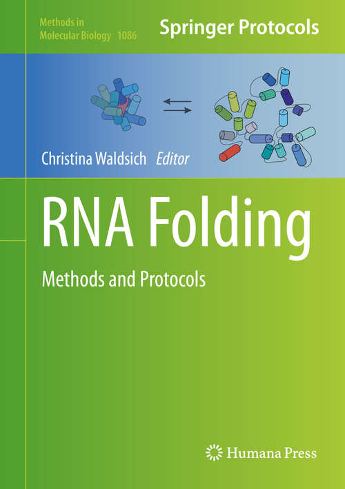 Book cover of RNA Folding