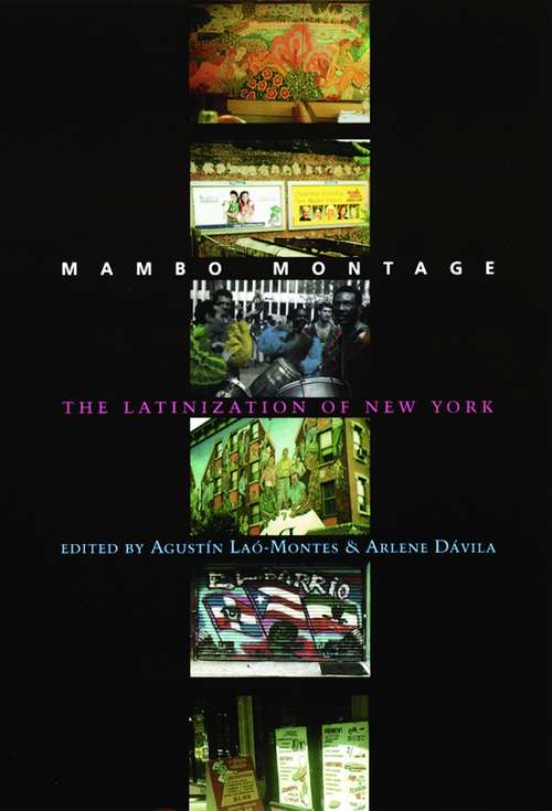 Book cover of Mambo Montage: The Latinization of New York City