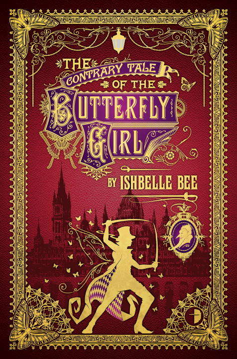 Book cover of The Contrary Tale of the Butterfly Girl