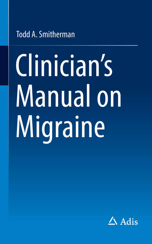 Book cover of Clinician's Manual on Migraine