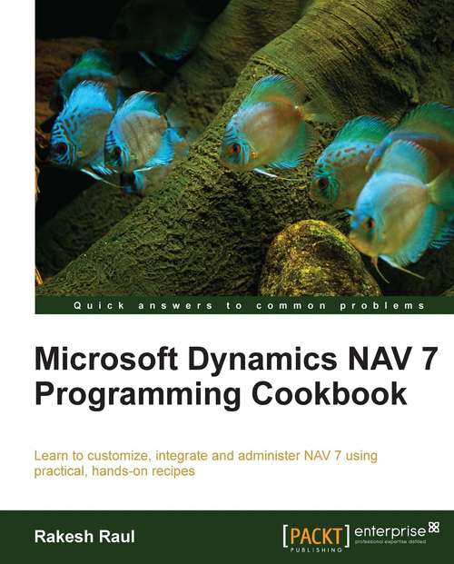 Book cover of Microsoft Dynamics NAV 7 Programming Cookbook