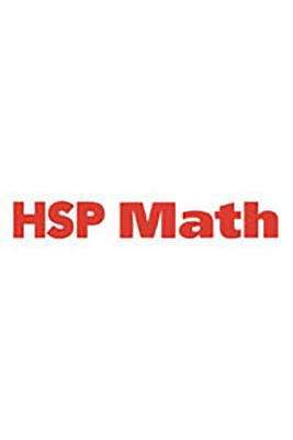 Book cover of HSP Math [Grade 3]