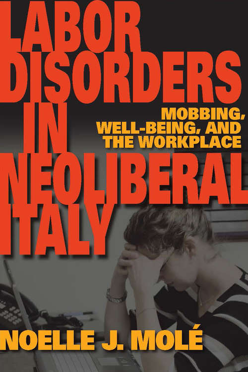 Book cover of Labor Disorders in Neoliberal Italy