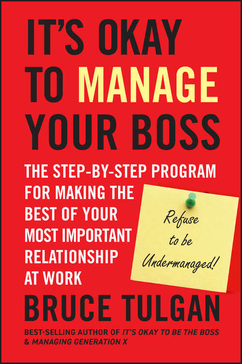 Book cover of Its Okay to Manage Your Boss
