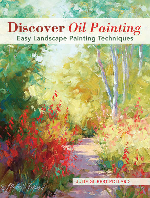Book cover of Discover Oil Painting: Easy Landscape Painting Techniques