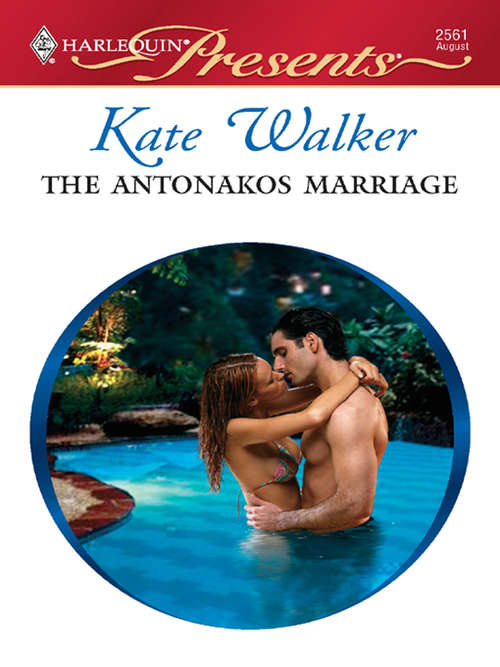 Book cover of The Antonakos Marriage