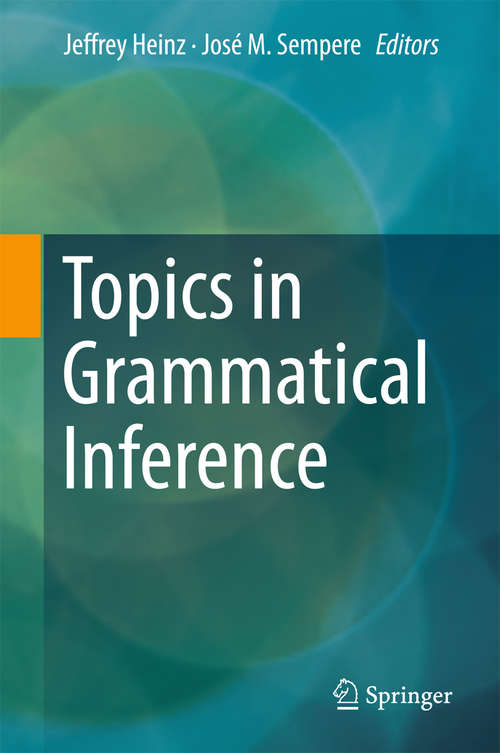 Book cover of Topics in Grammatical Inference