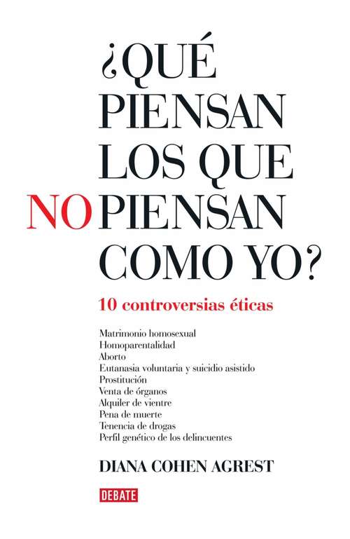 Book cover of ¿Qué piensan los que no piensan como yo?: Diez controversias éticas