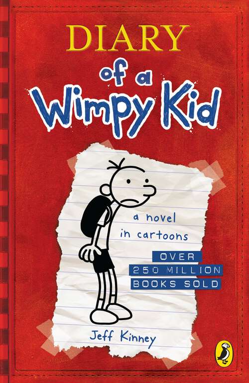 Book cover of Diary Of A Wimpy Kid (Diary of a Wimpy Kid #1)