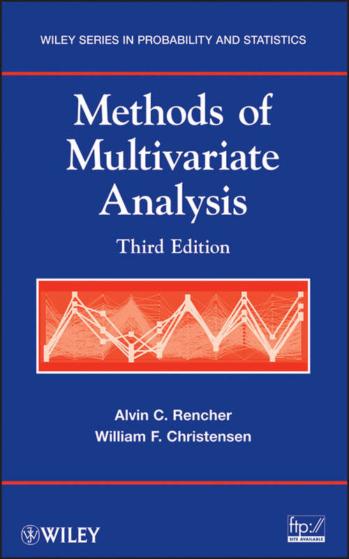 Book cover of Methods of Multivariate Analysis