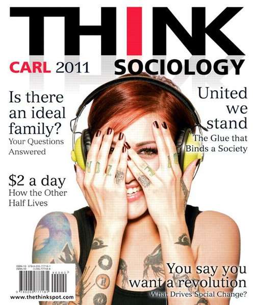 Book cover of THINK Sociology