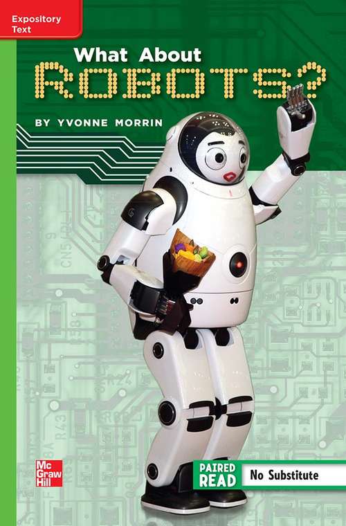 Book cover of What About Robots? [Beyond Level, Grade 5]