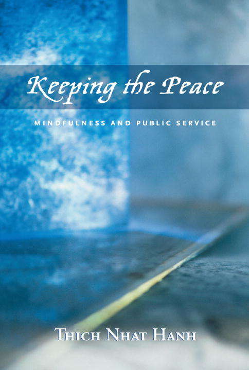 Book cover of Keeping the Peace: Mindfulness and Public Service